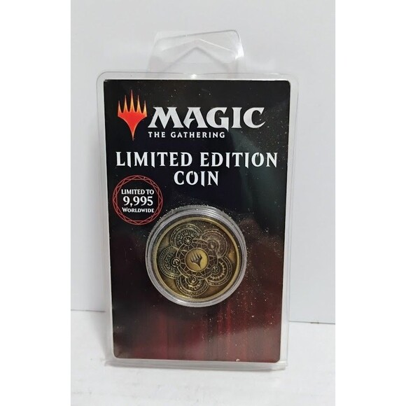 MAGIC THE GATHERING LIMITED EDITION COLLECTIBLE METAL COIN 2540/9995 - Picture 1 of 5
